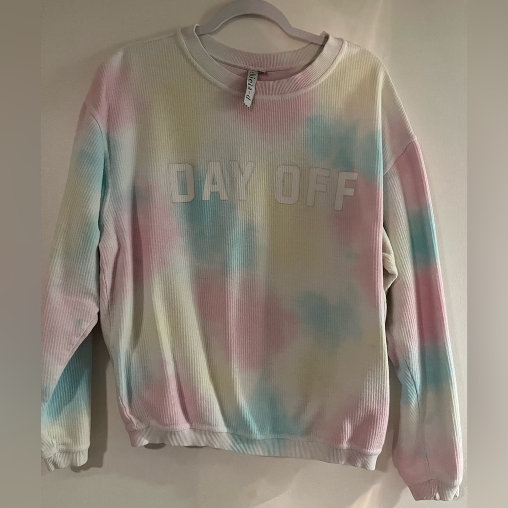Day Off Corded Pullover Tye Die